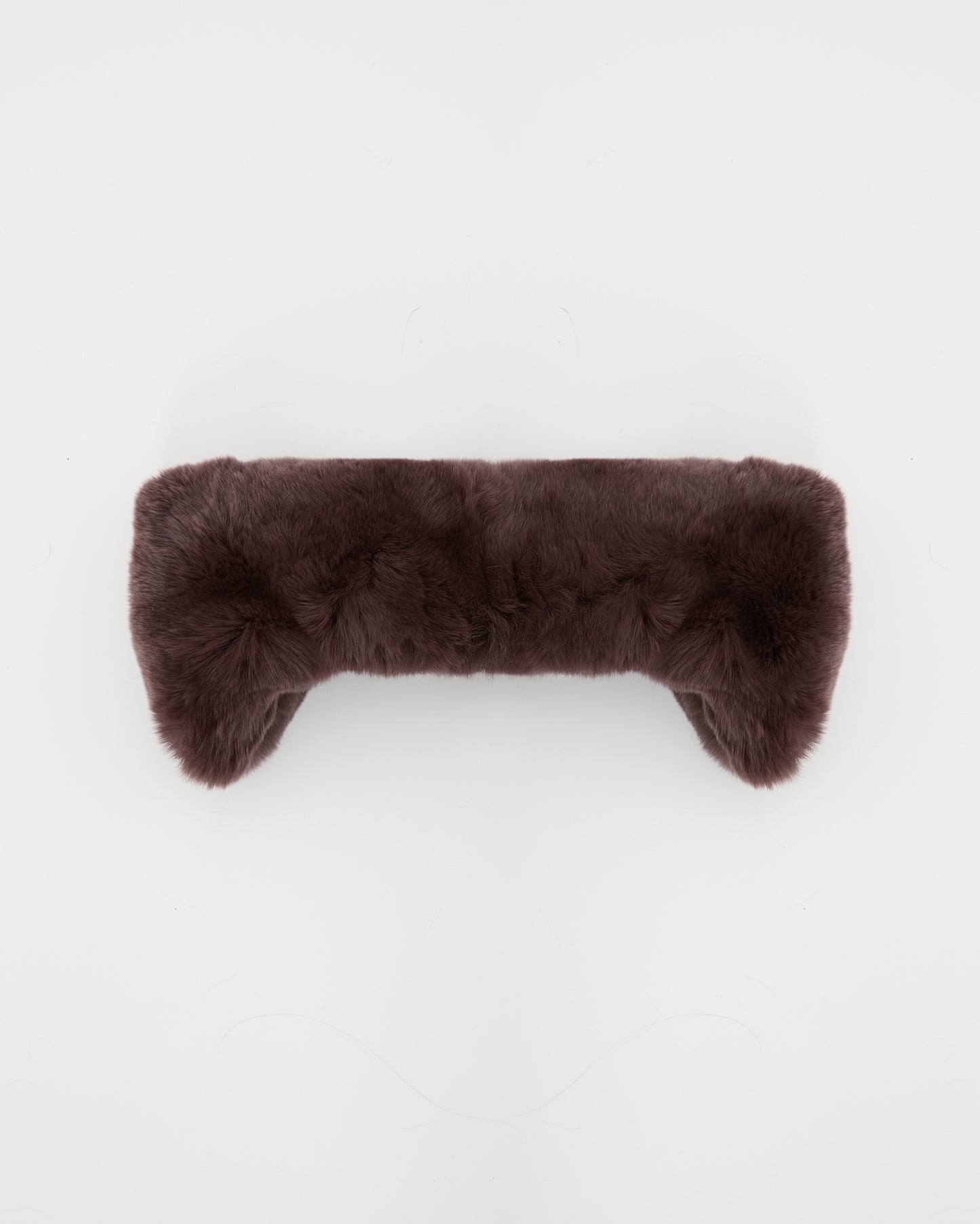 Rex rabbit fur headband
