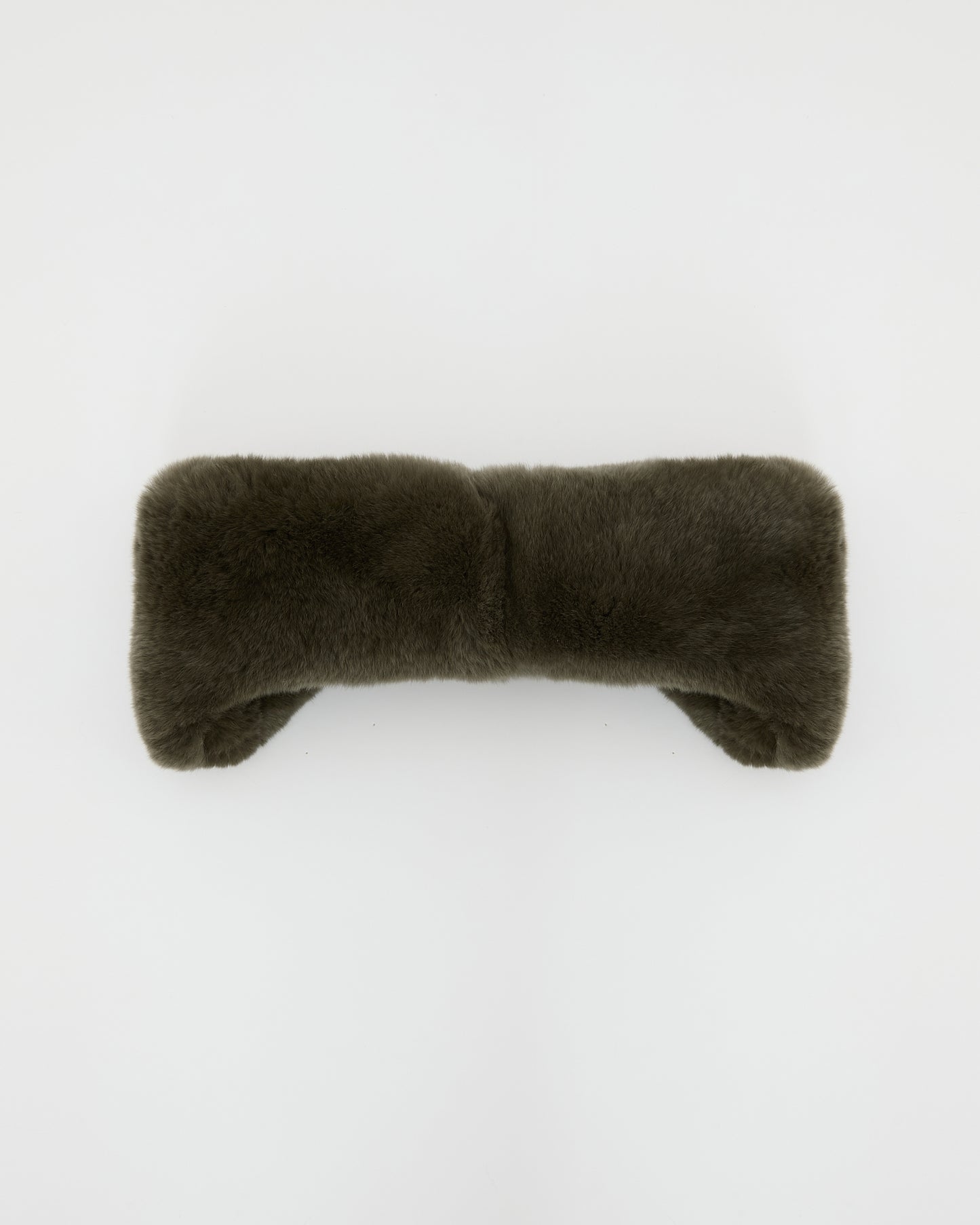 Rex rabbit fur headband