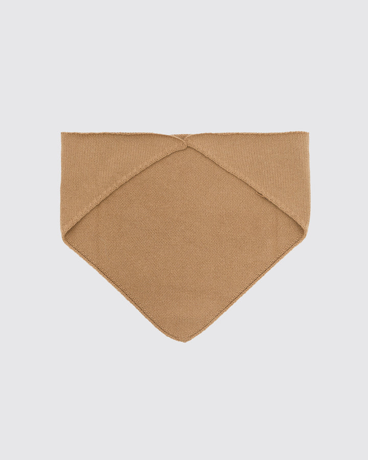 100% cashmere knit bandana