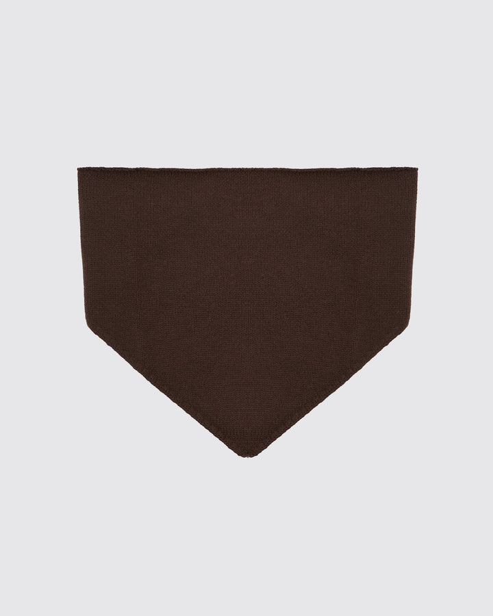100% cashmere knit bandana