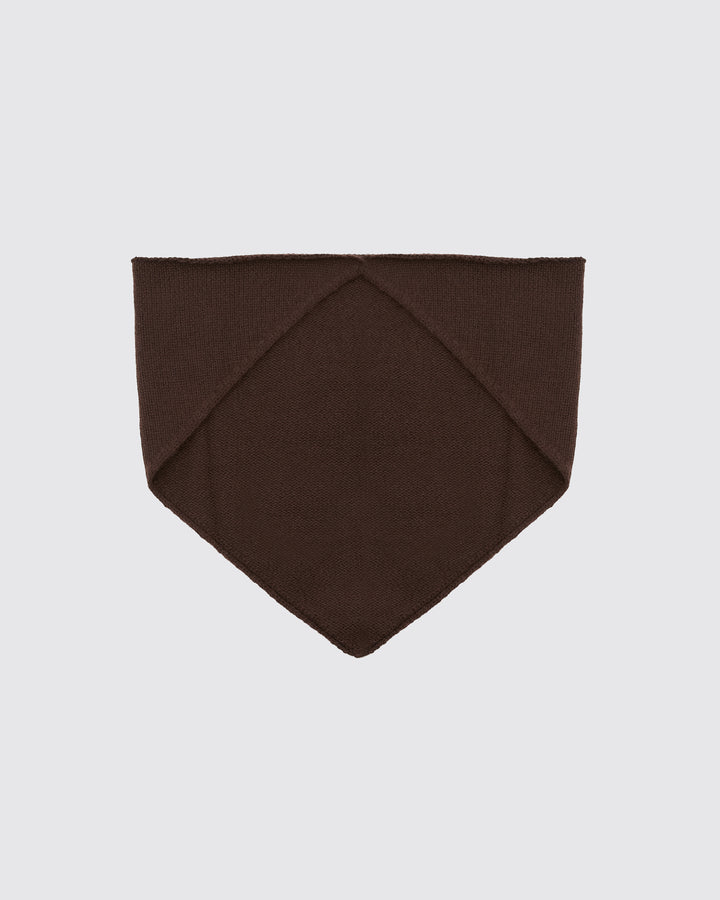 100% cashmere knit bandana