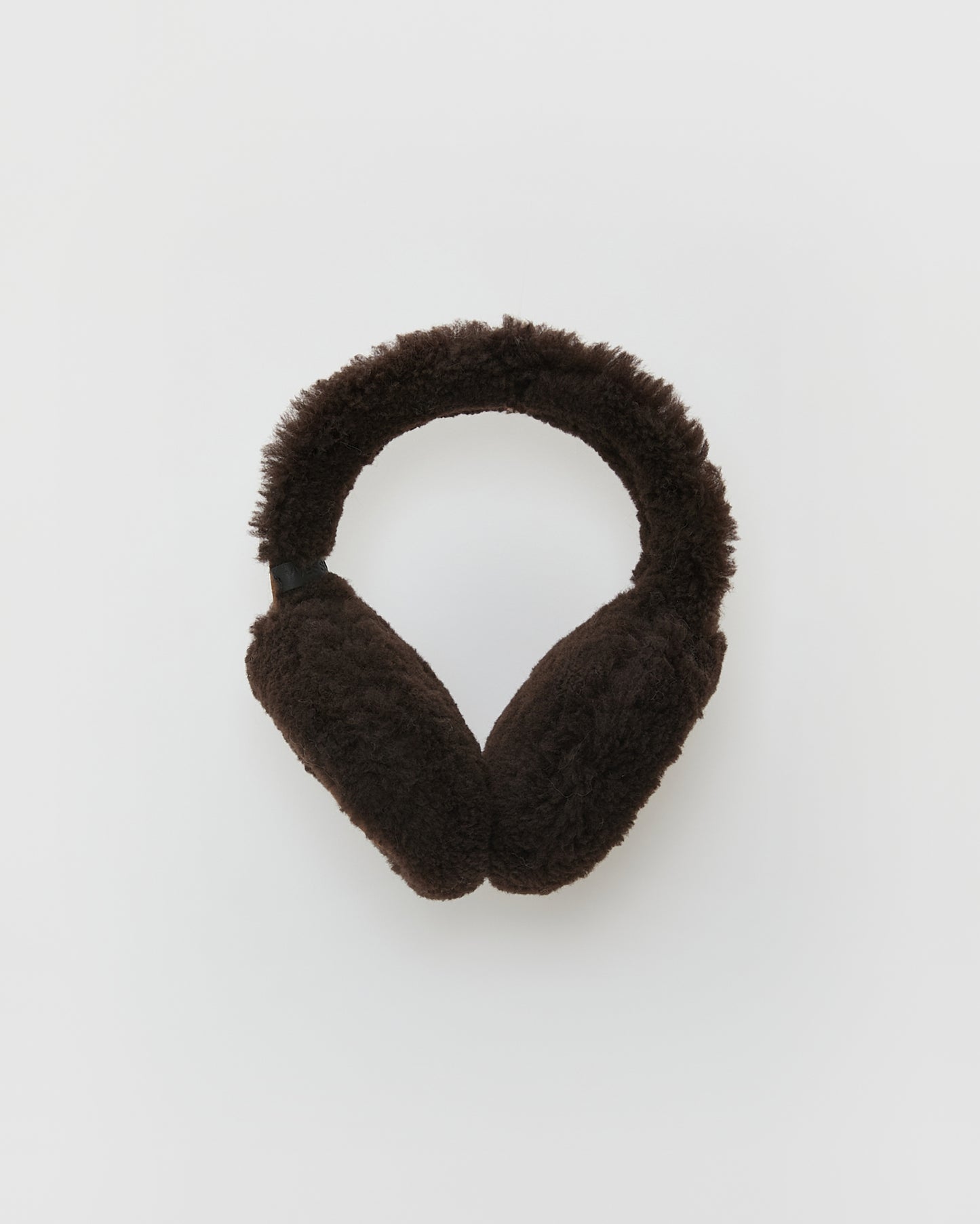 Curly Merino lambskin shearling earmuffs