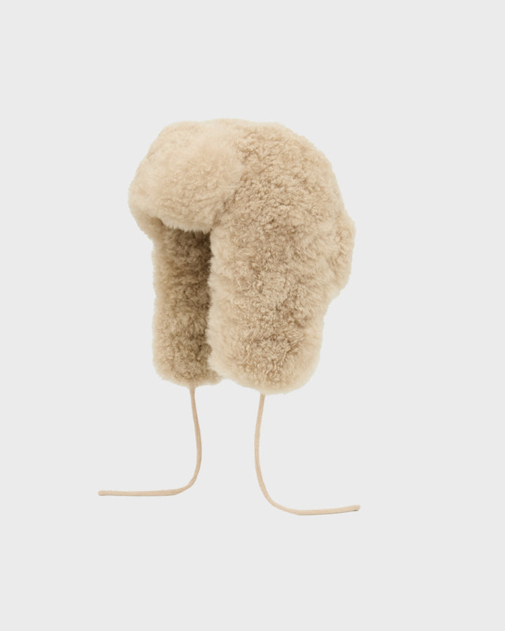 Cashmere lambskin shearling ushanka -Yves Salomon