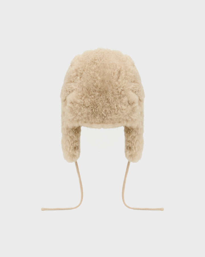 Cashmere lambskin shearling ushanka -Yves Salomon