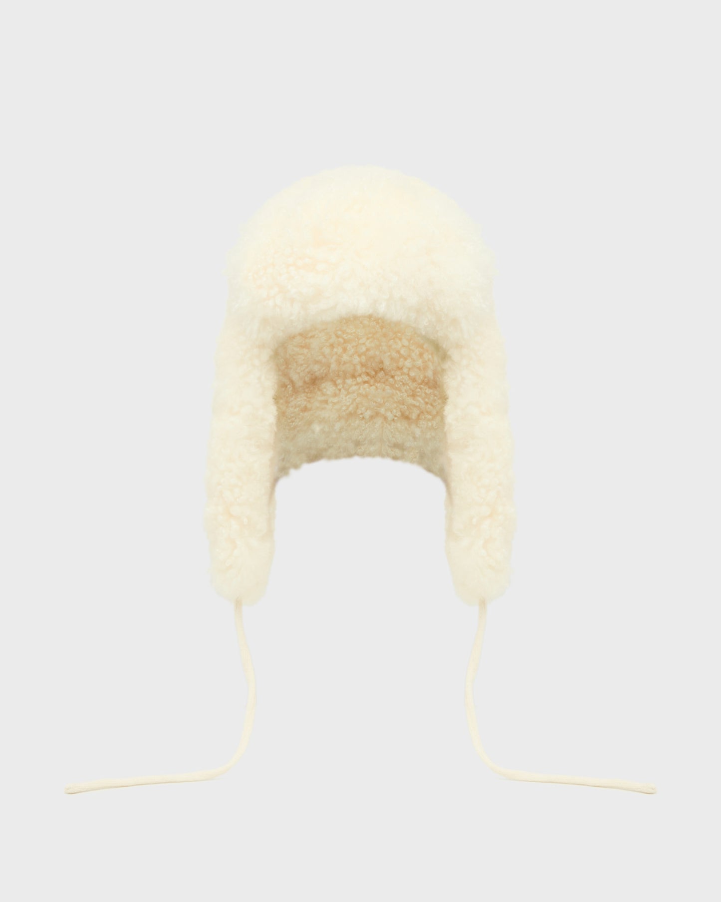 Cashmere lambskin shearling ushanka -Yves Salomon