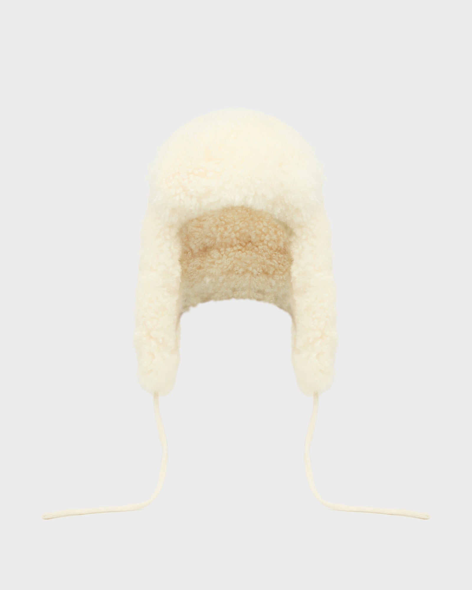 Cashmere lambskin shearling ushanka -Yves Salomon