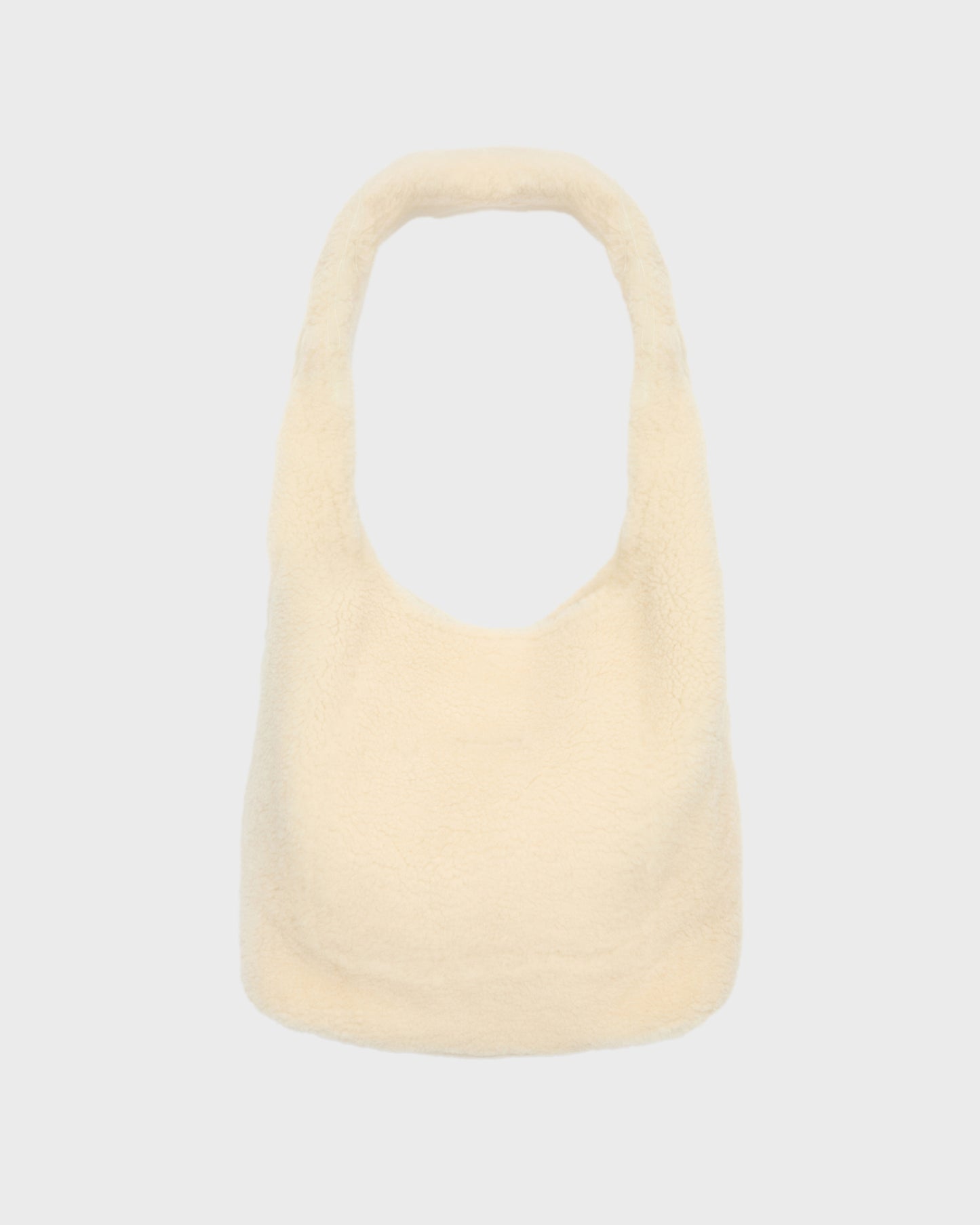 Curly Merino lambskin shearling bag -Yves Salomon