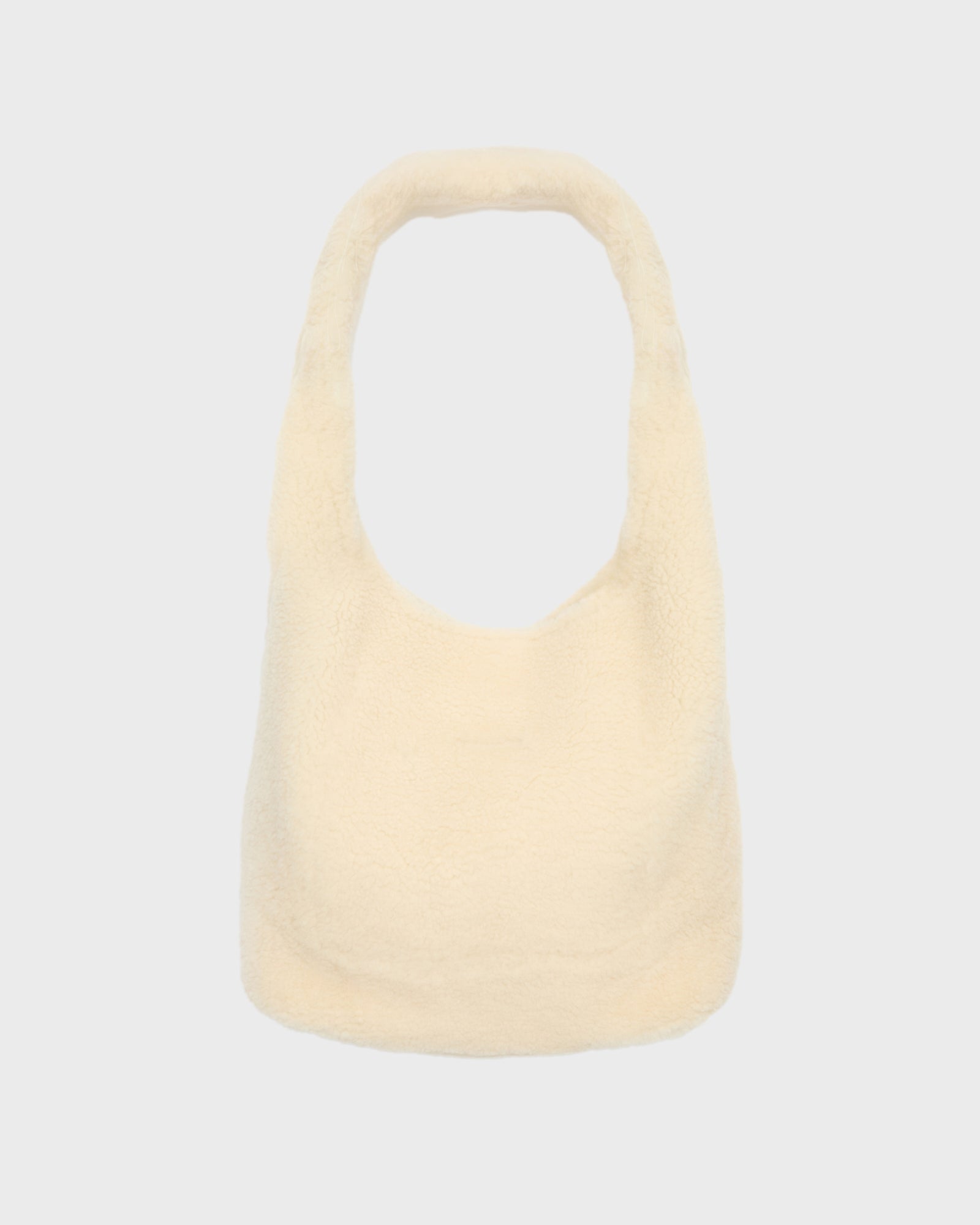 Curly Merino lambskin shearling bag -Yves Salomon