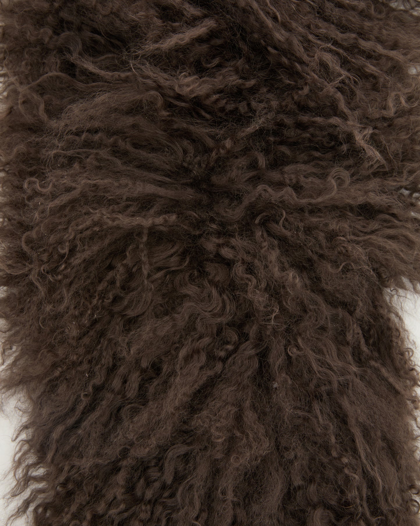 Long-haired lamb scarf -Yves Salomon