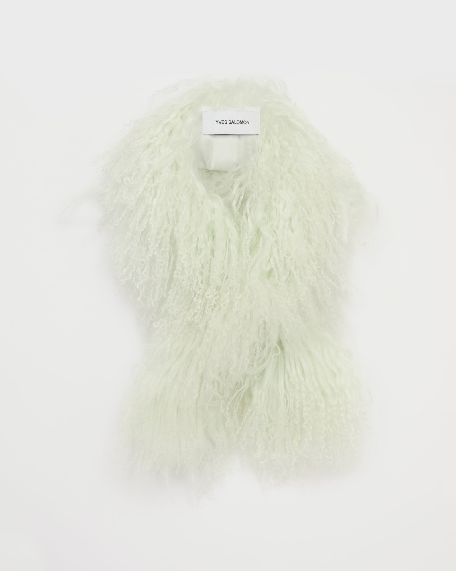 Mongolian shearling scarf -Yves Salomon