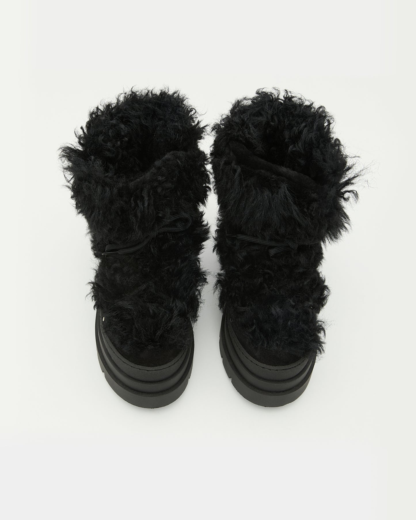 Merino lambskin shearling boots - Yves Salomon