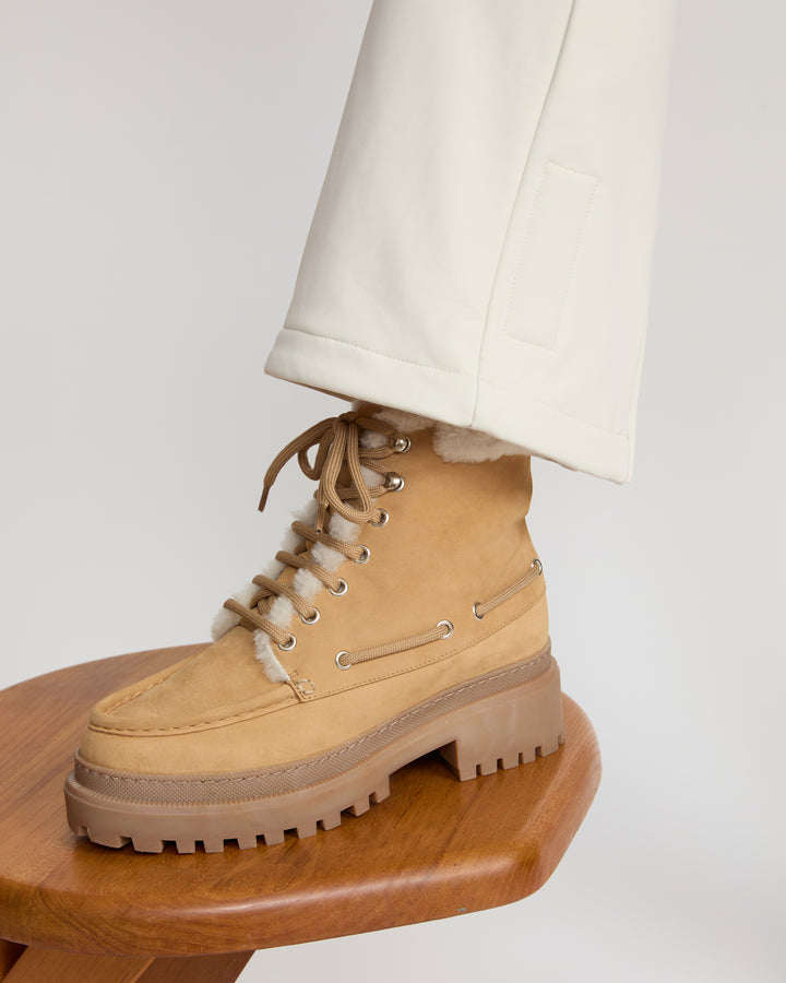 Merinillo lambskin ankle boots - Yves Salomon