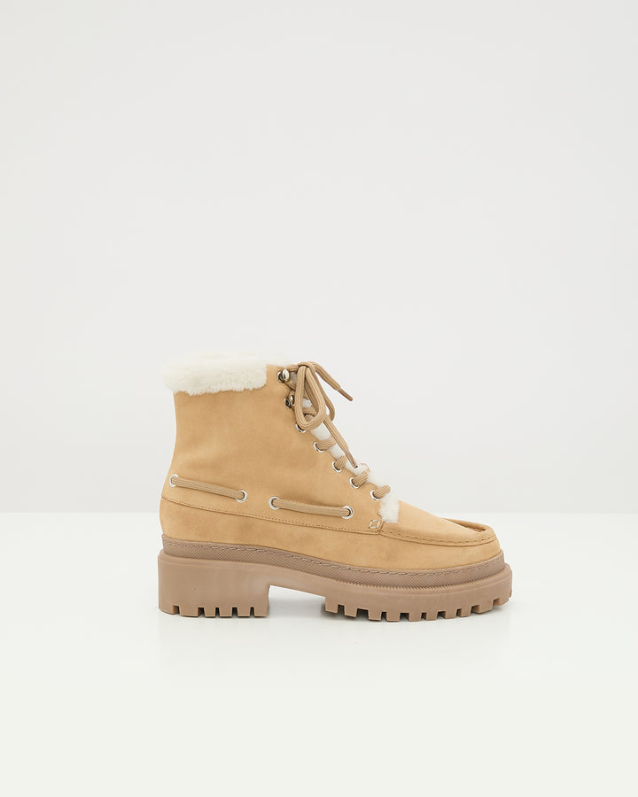 Merinillo lambskin ankle boots - Yves Salomon