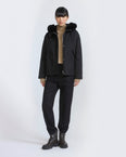 Short jacket in Toscana lambskin