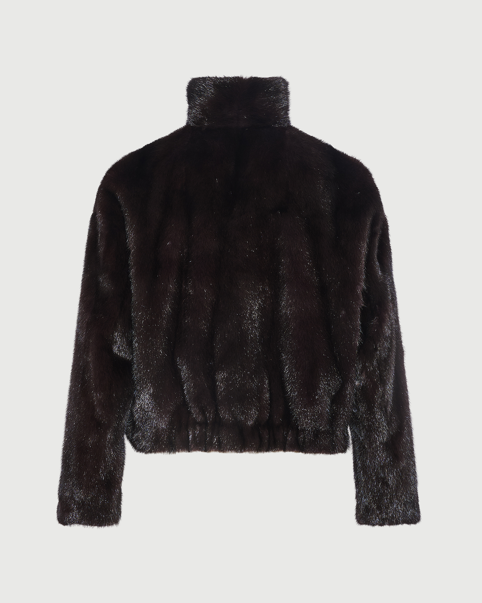 Reversible water-repellent technical fabric jacket with mink fur - Yves Salomon - New Fall Winter Collection