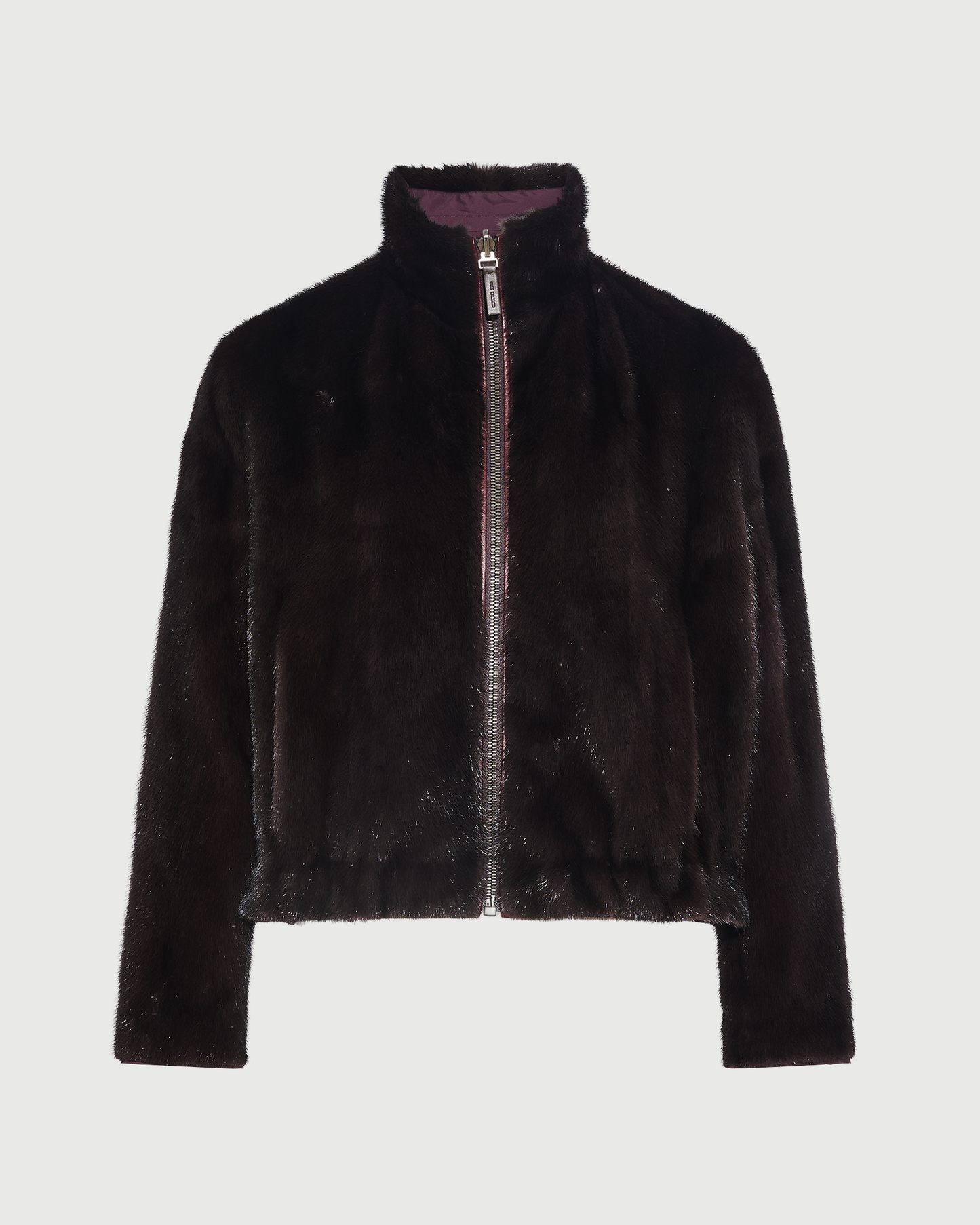 Reversible water-repellent technical fabric jacket with mink fur - Yves Salomon - New Fall Winter Collection