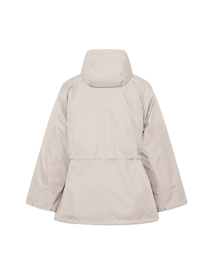 Technical fabric and mink parka - Yves Salomon