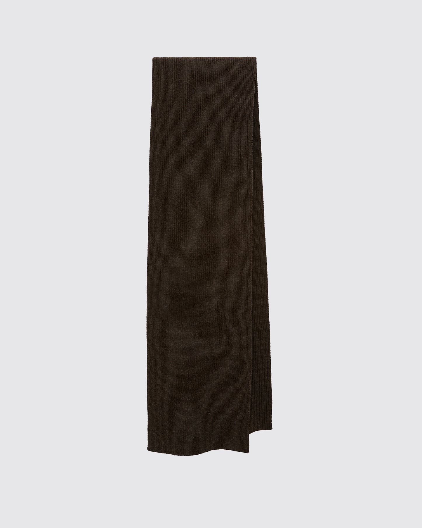 100% cashmere thick knit marl scarf - Yves Salomon