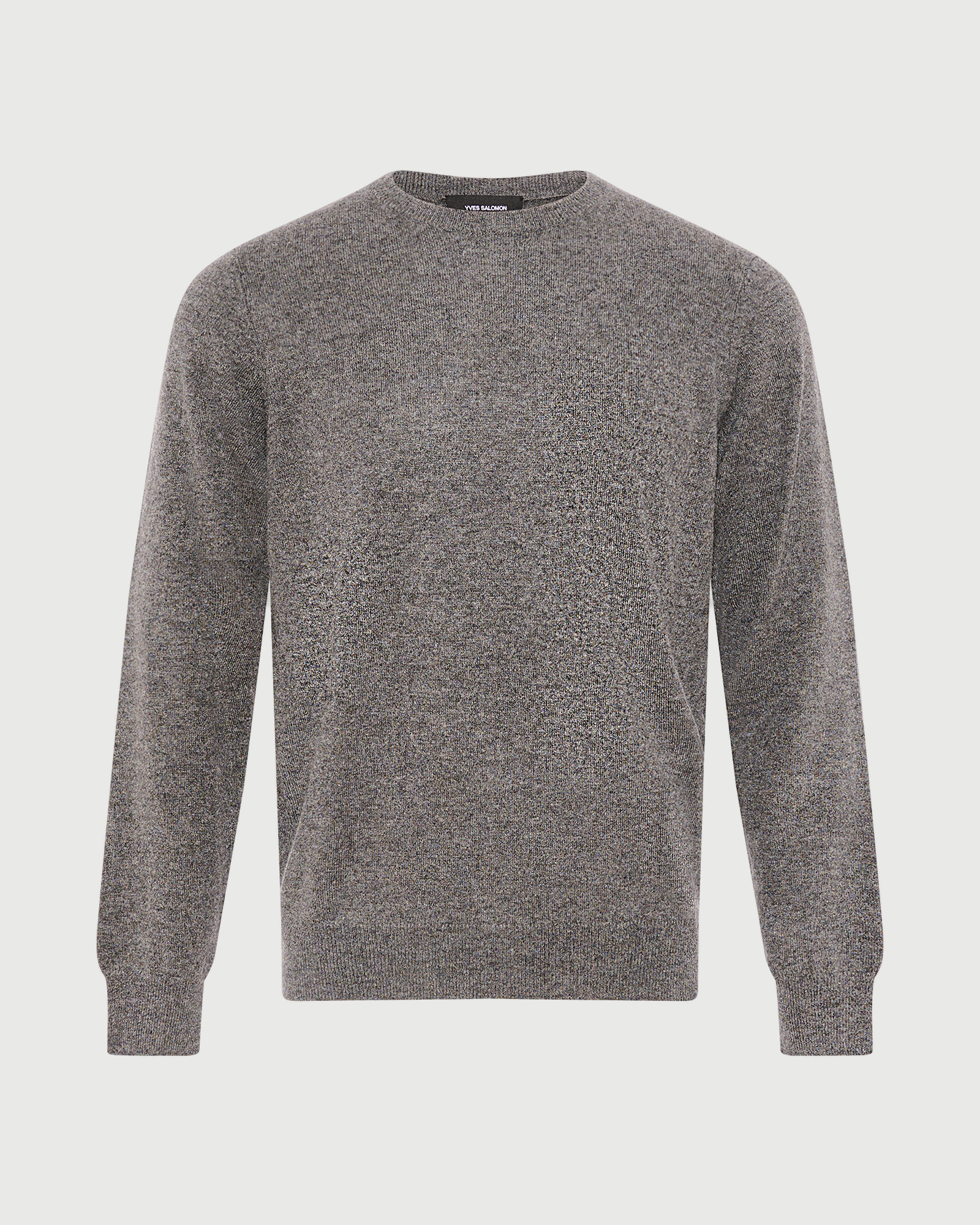 Crew neck knit jumper in 100% cashmere - Yves Salomon - New Fall Winter Collection