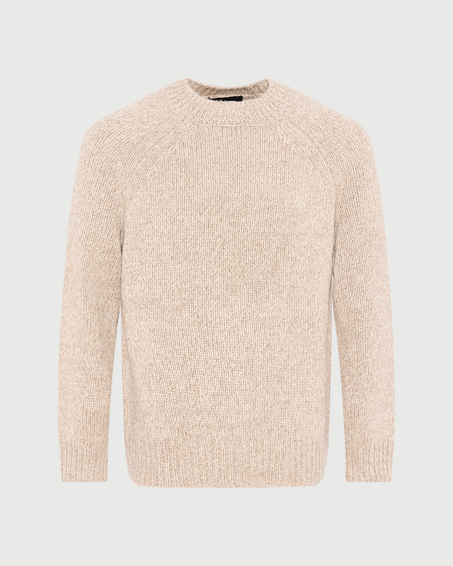Crew neck jumper in 100% cashmere thick knit - Yves Salomon - New Fall Winter Collection
