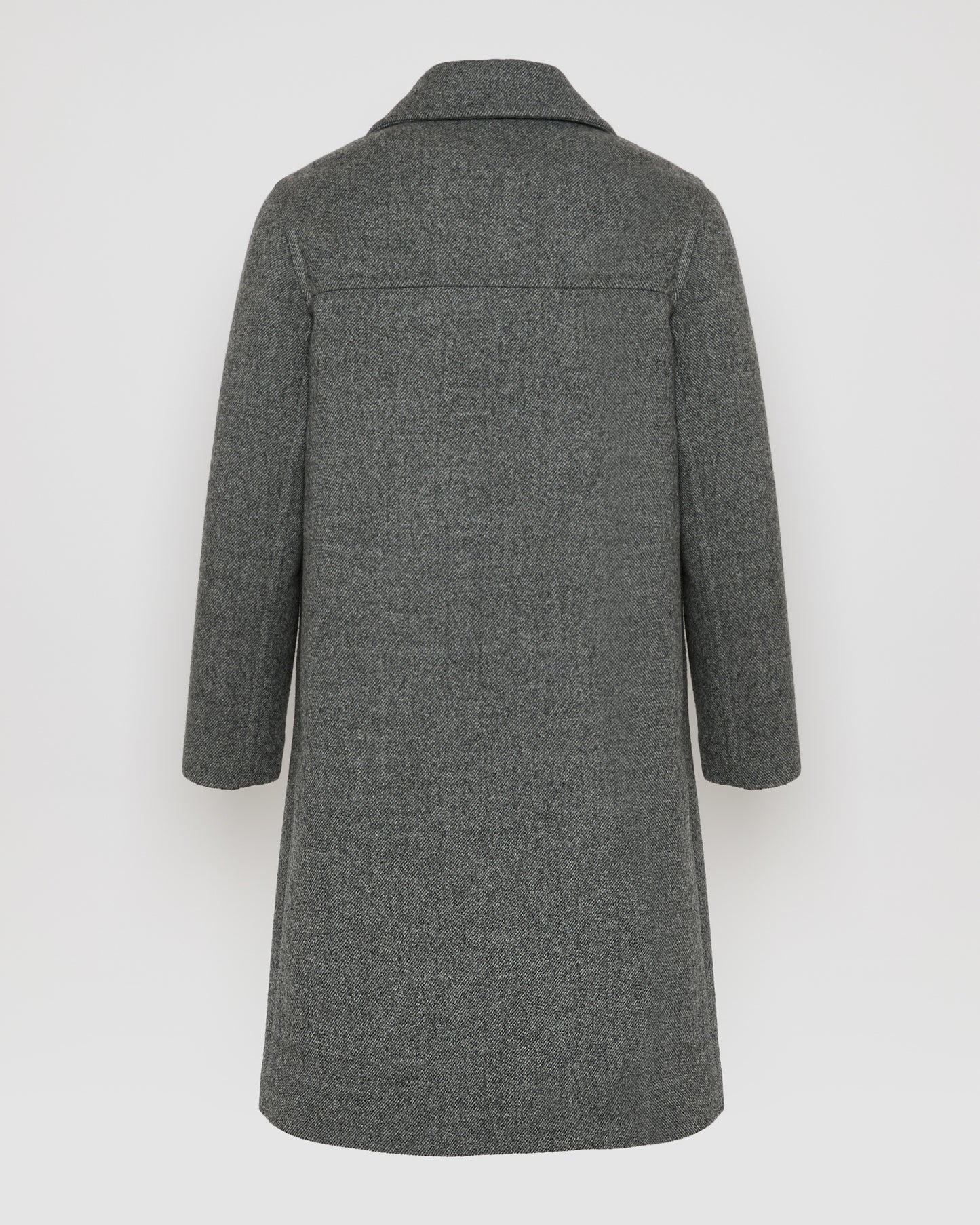 Woollen fabric coat - Yves Salomon