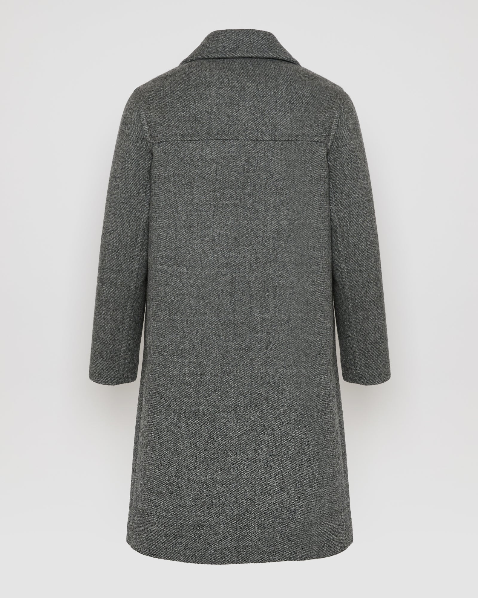 Woollen fabric coat - Yves Salomon