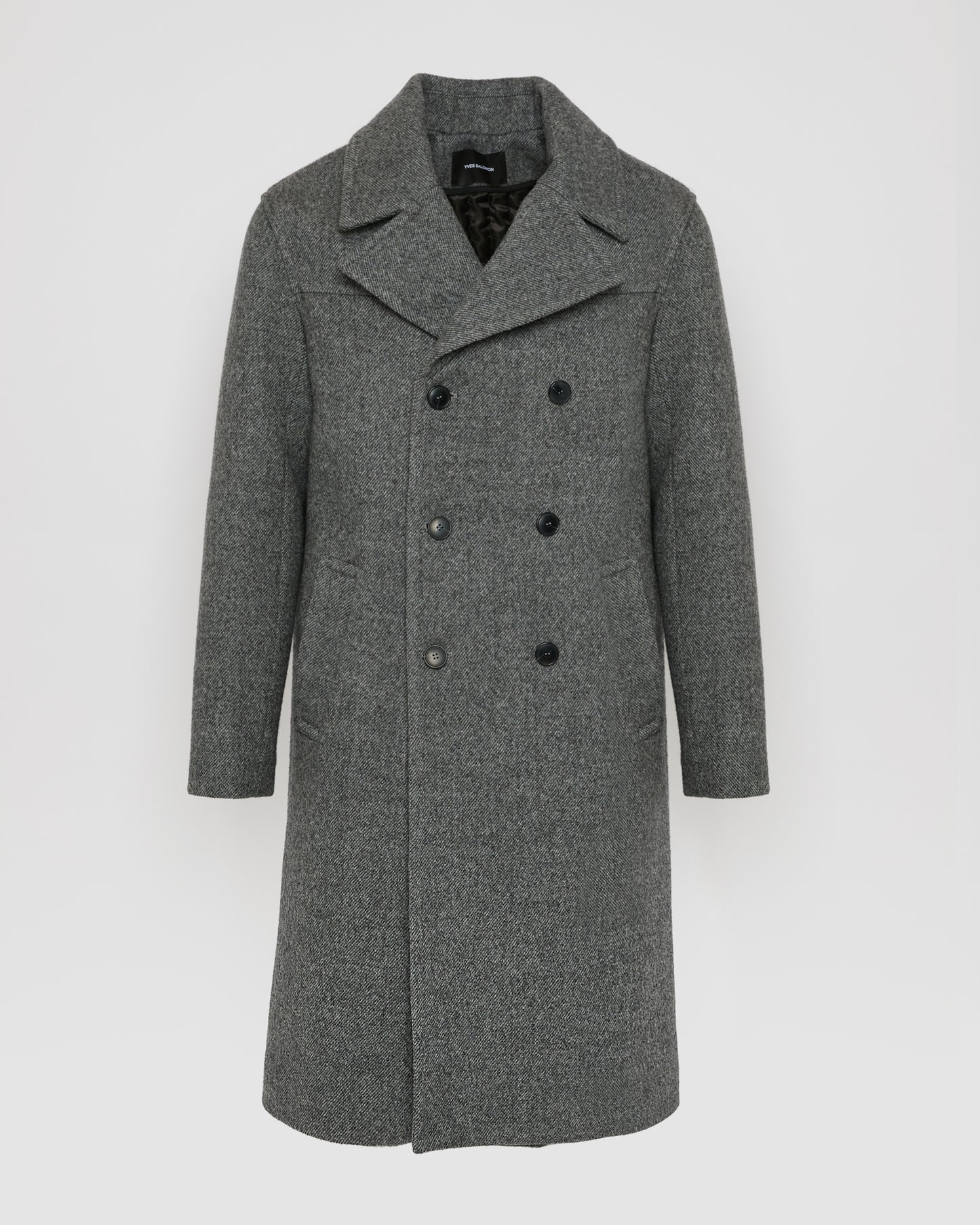 Woollen fabric coat - Yves Salomon