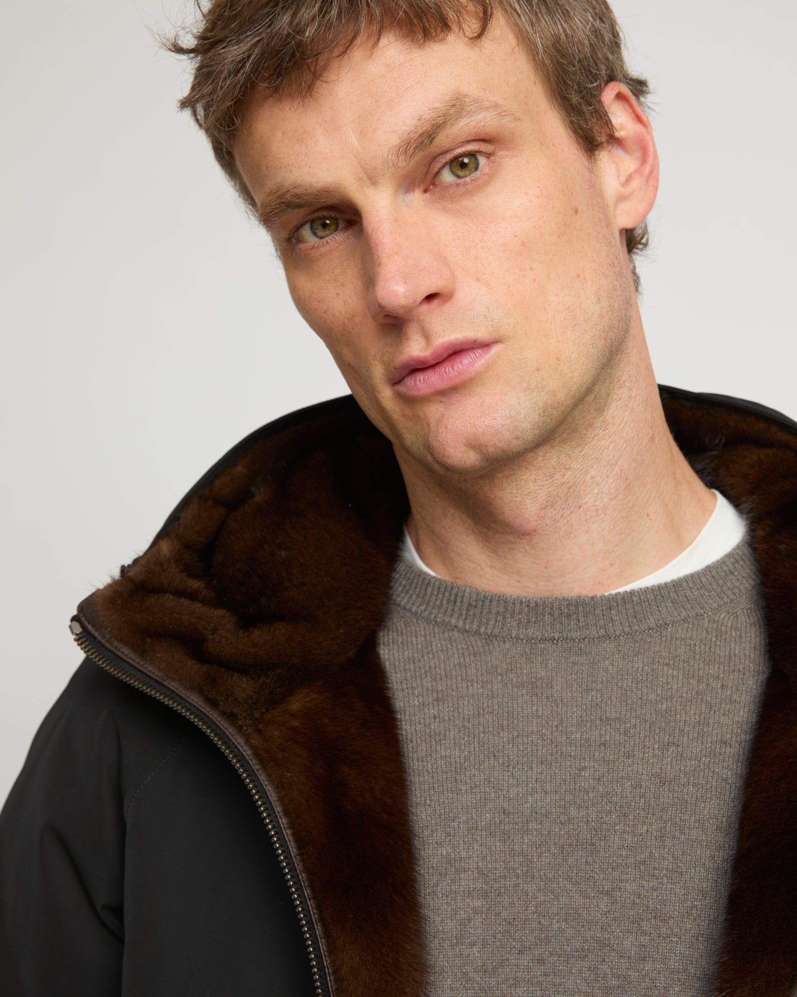 Reversible mink fur parka - Yves Salomon