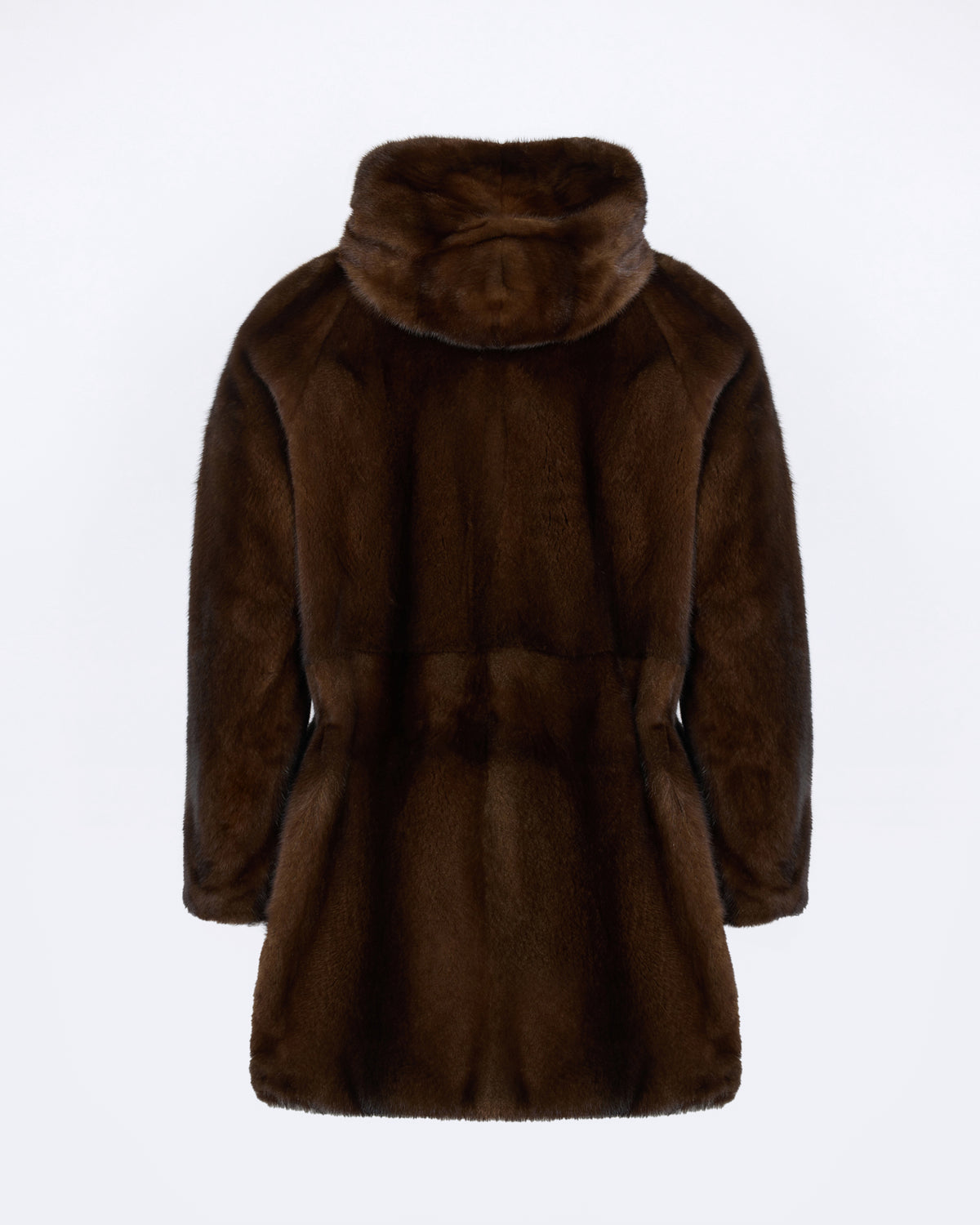 Reversible long-haired mink fur and technical fabric parka - Yves Salomon - New Fall/Winter Collection