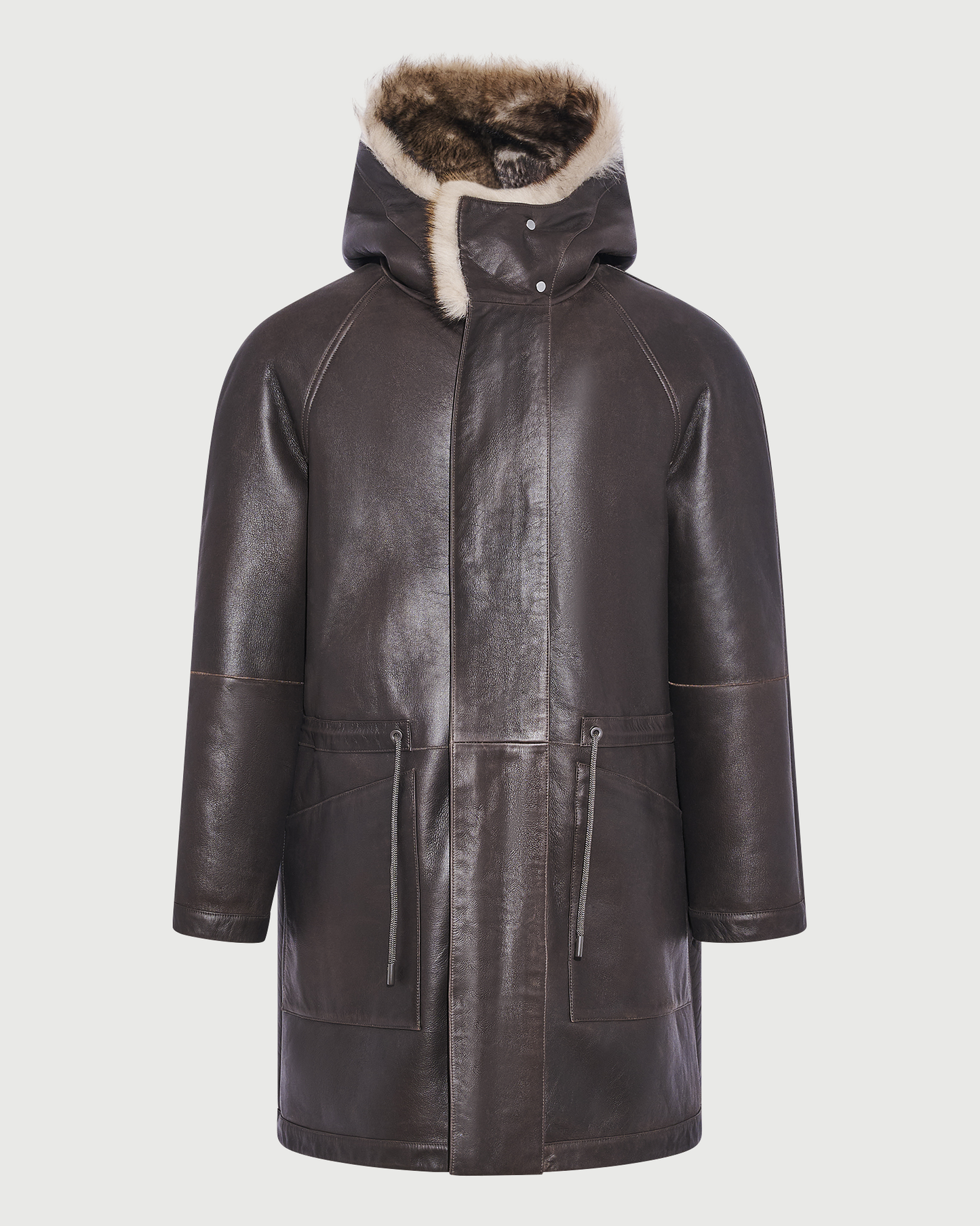 Reversible Toscana shearling fur-effect parka - Yves Salomon - New Fall Winter Collection