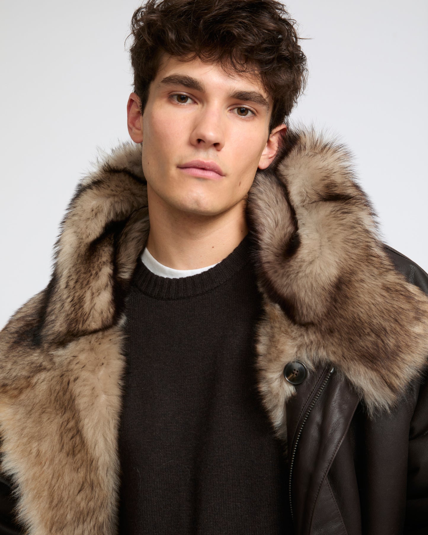 Reversible Toscana shearling fur-effect parka - Yves Salomon - New Fall Winter Collection