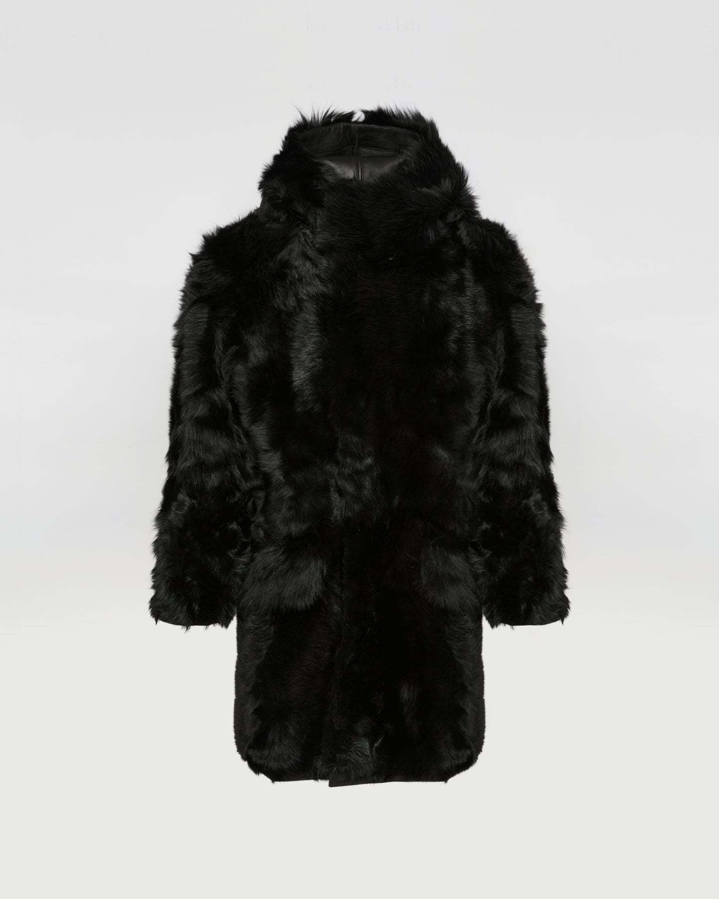 Toscana lambskin shearling parka style coat