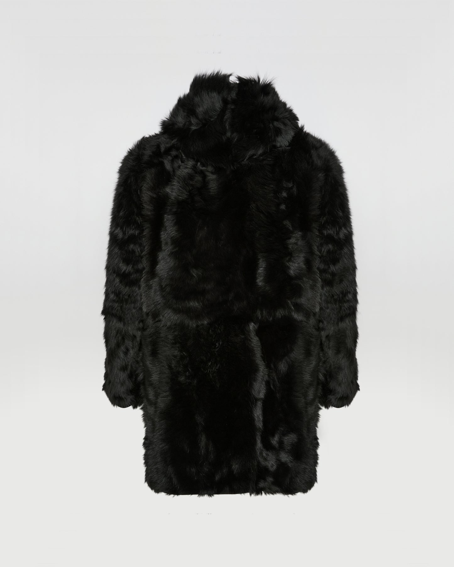 Toscana lambskin shearling parka style coat