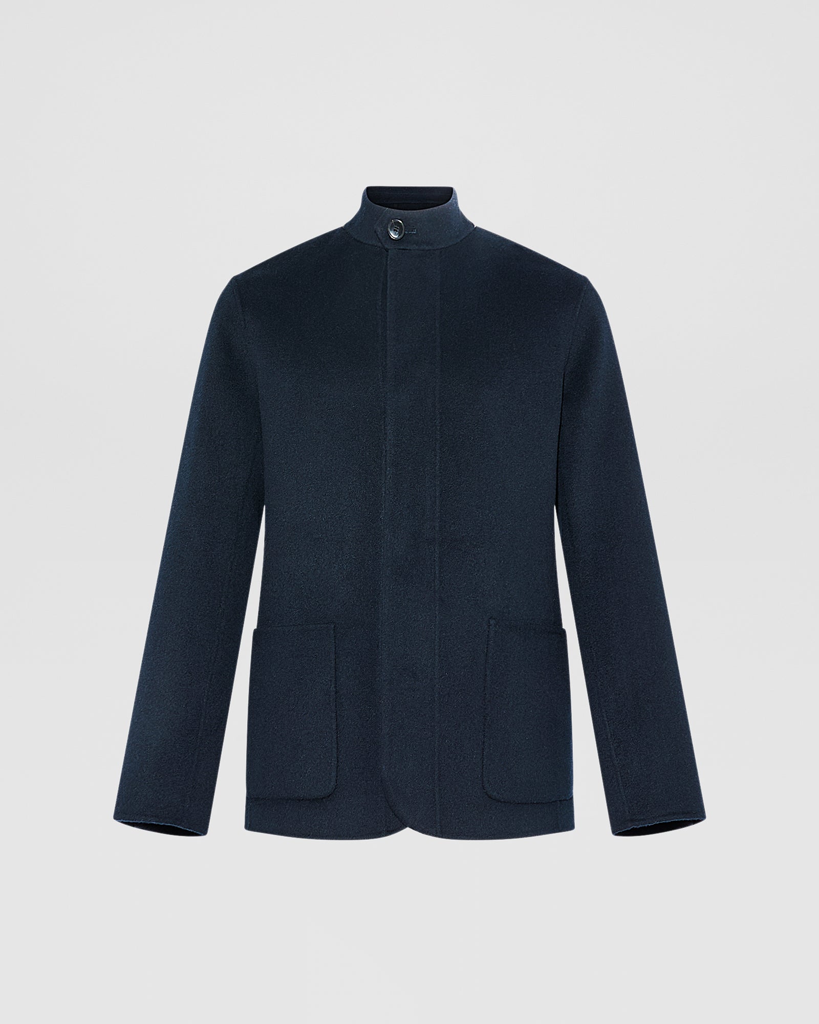 Double-sided wool-cashmere blazer - Yves Salomon