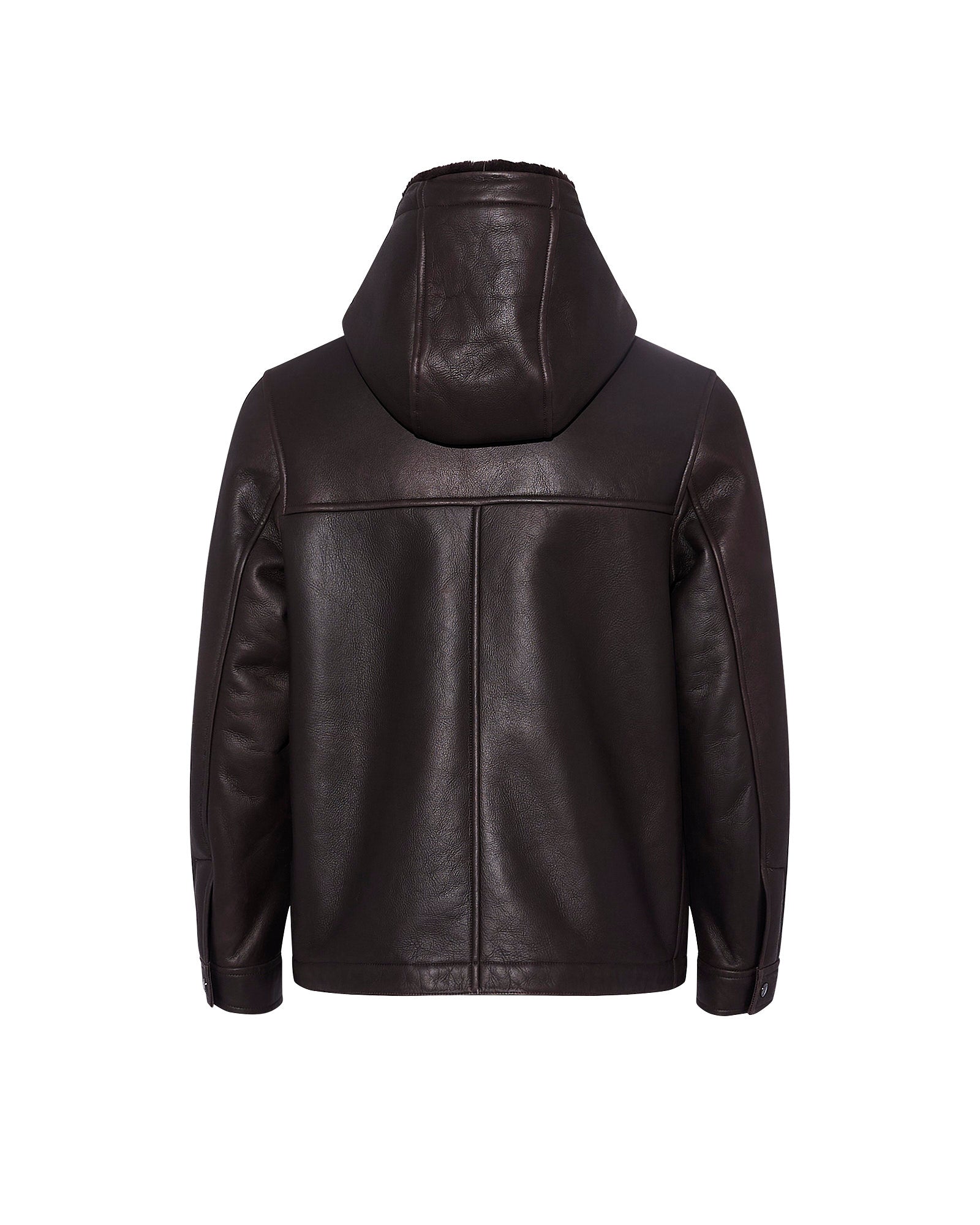 Merino lambskin shearling hoodie - Yves Salomon