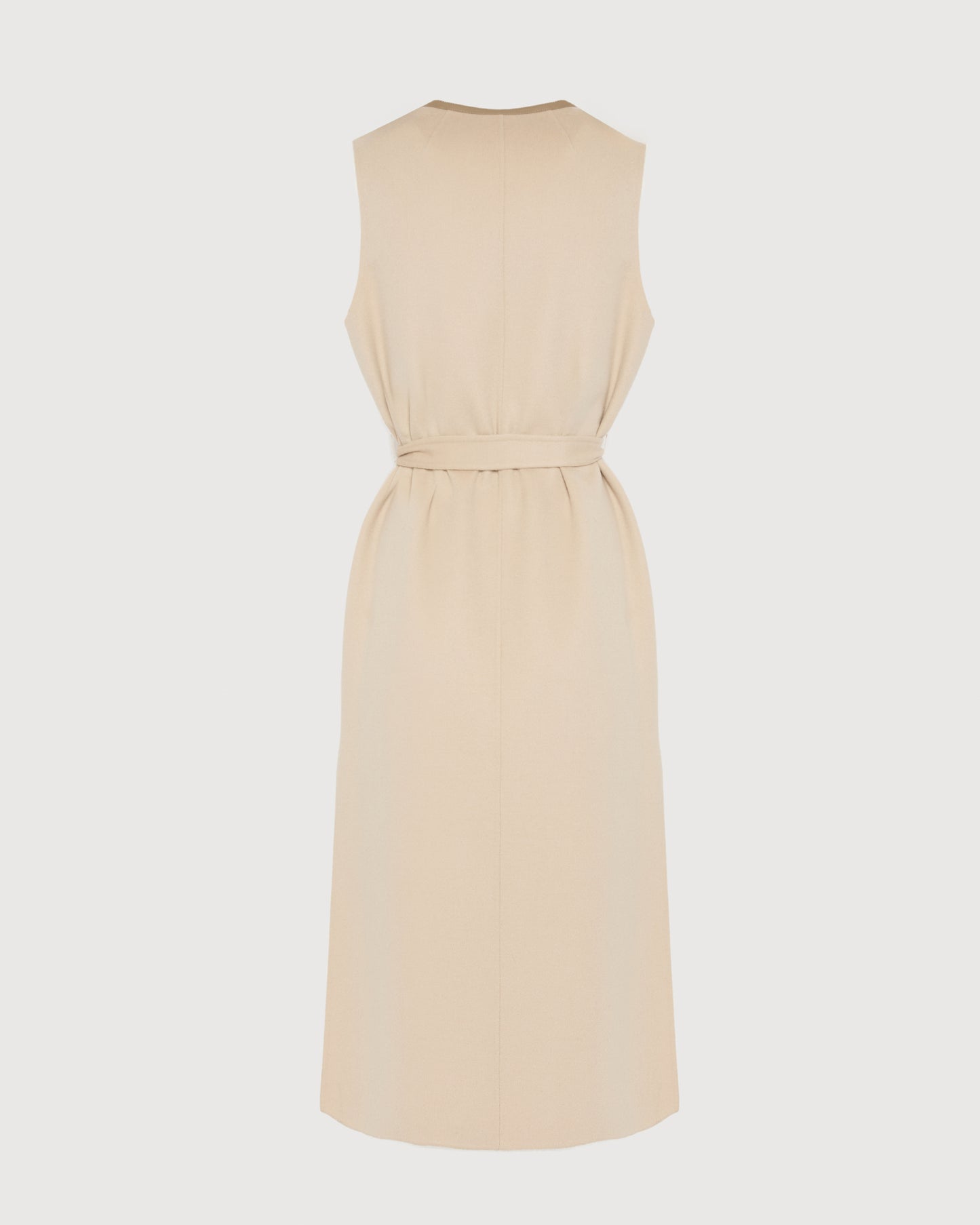 Long double-sided cashmere-blend gilet - Yves Salomon
