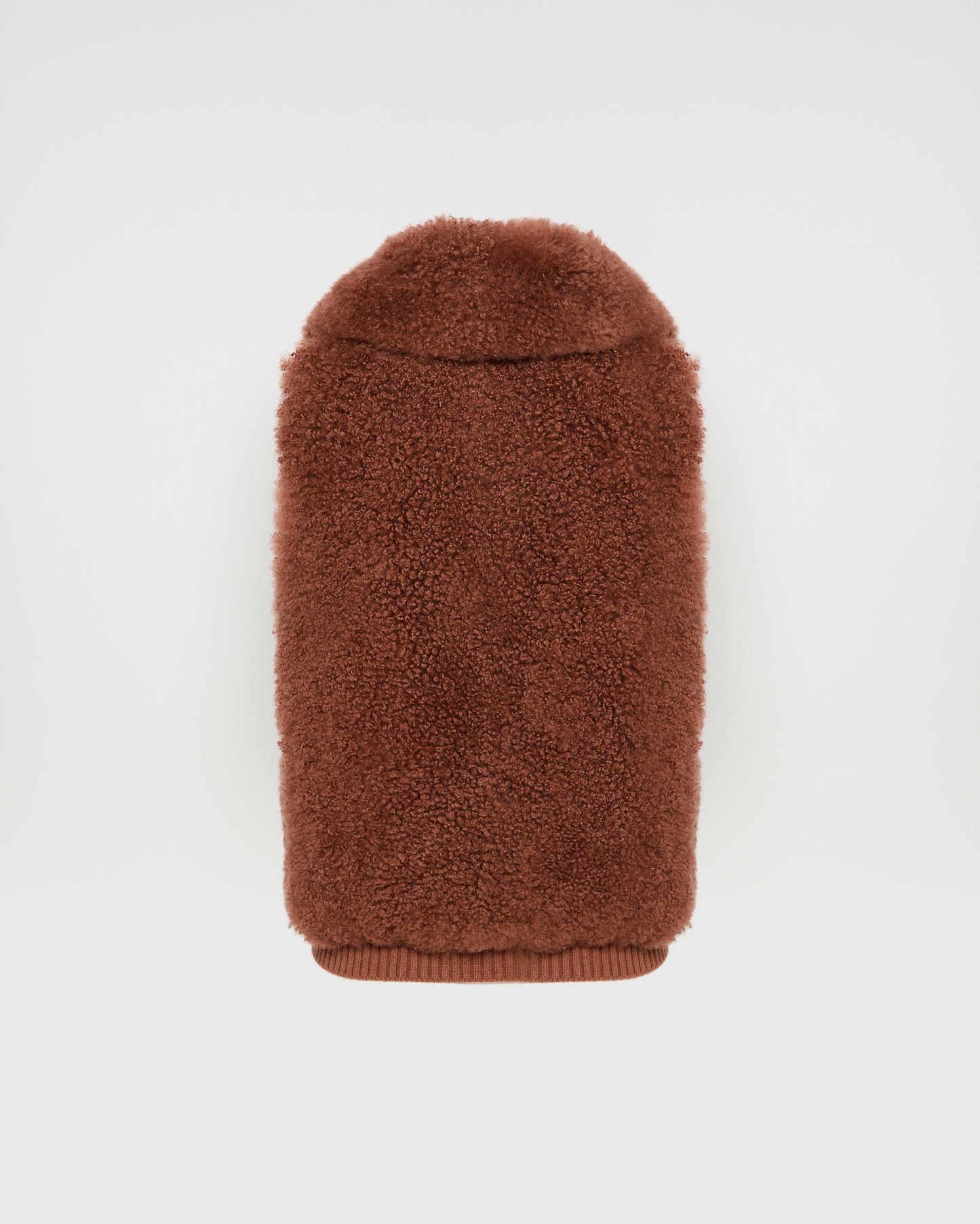 Cashmere lambskin and Merino knit gilet