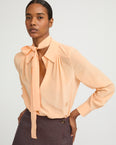 Light silk crepe blouse