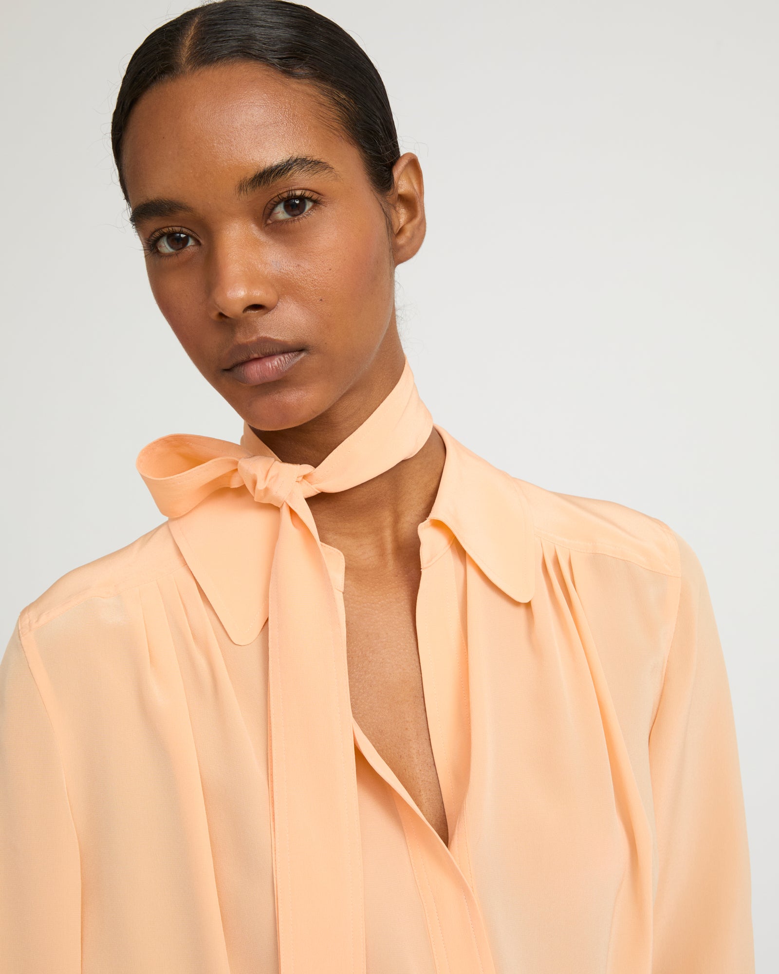 Light silk crepe blouse - Yves Salomon