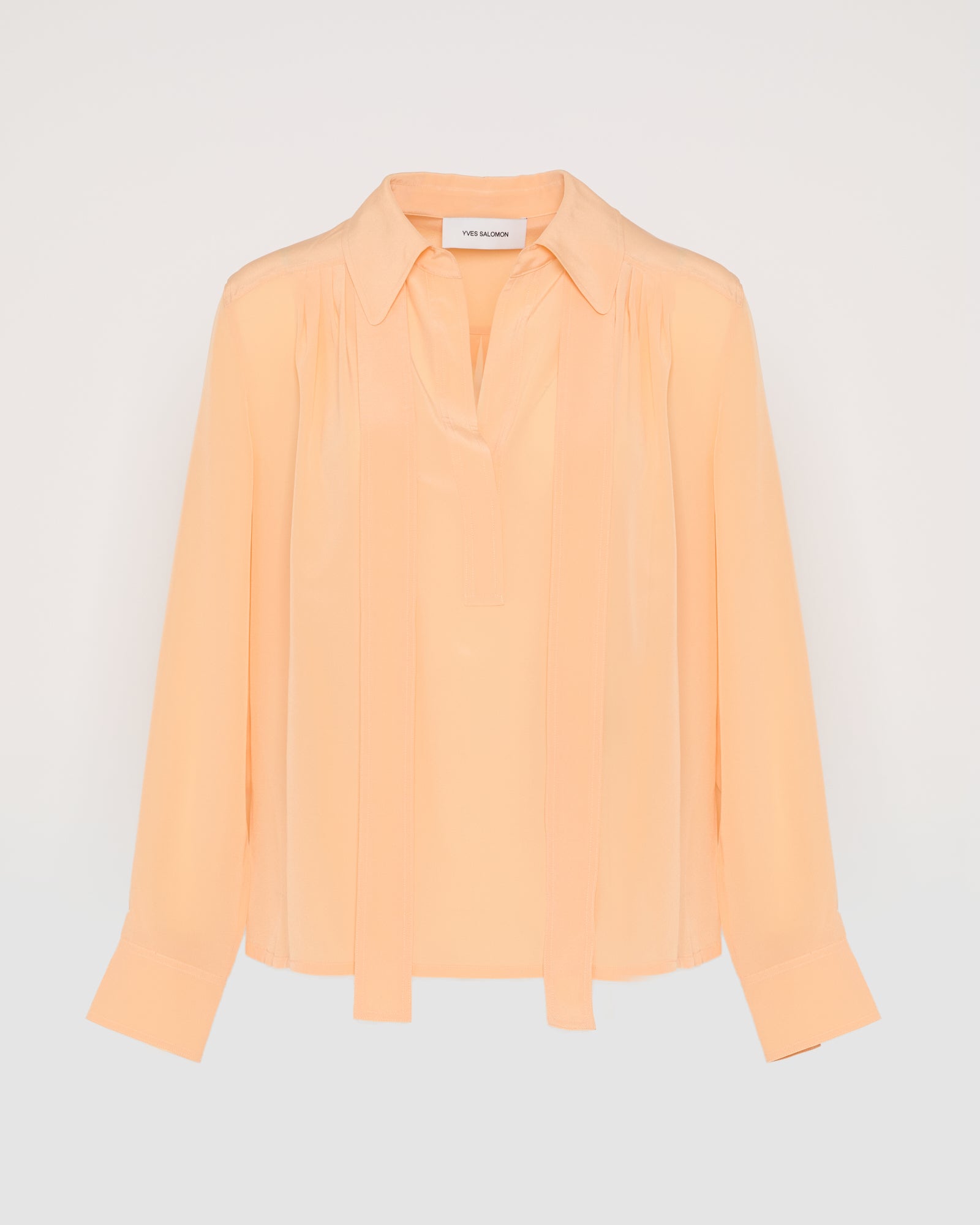 Light silk crepe blouse - Yves Salomon