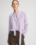 Light silk crepe blouse
