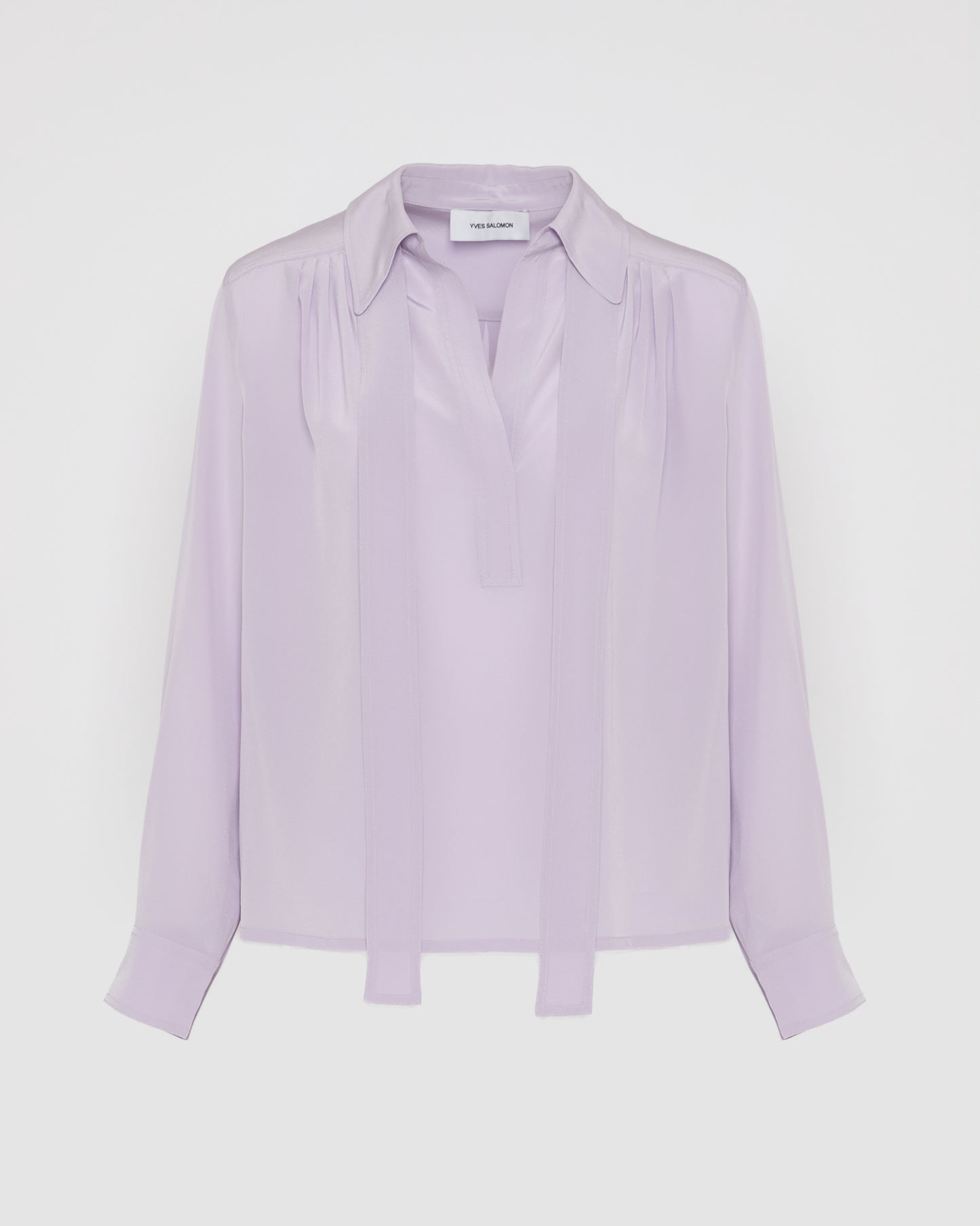 Light silk crepe blouse - Yves Salomon
