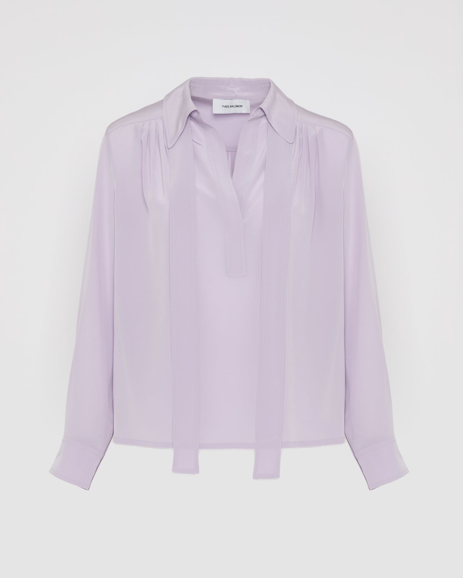 Light silk crepe blouse - Yves Salomon