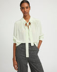 Light silk crepe blouse