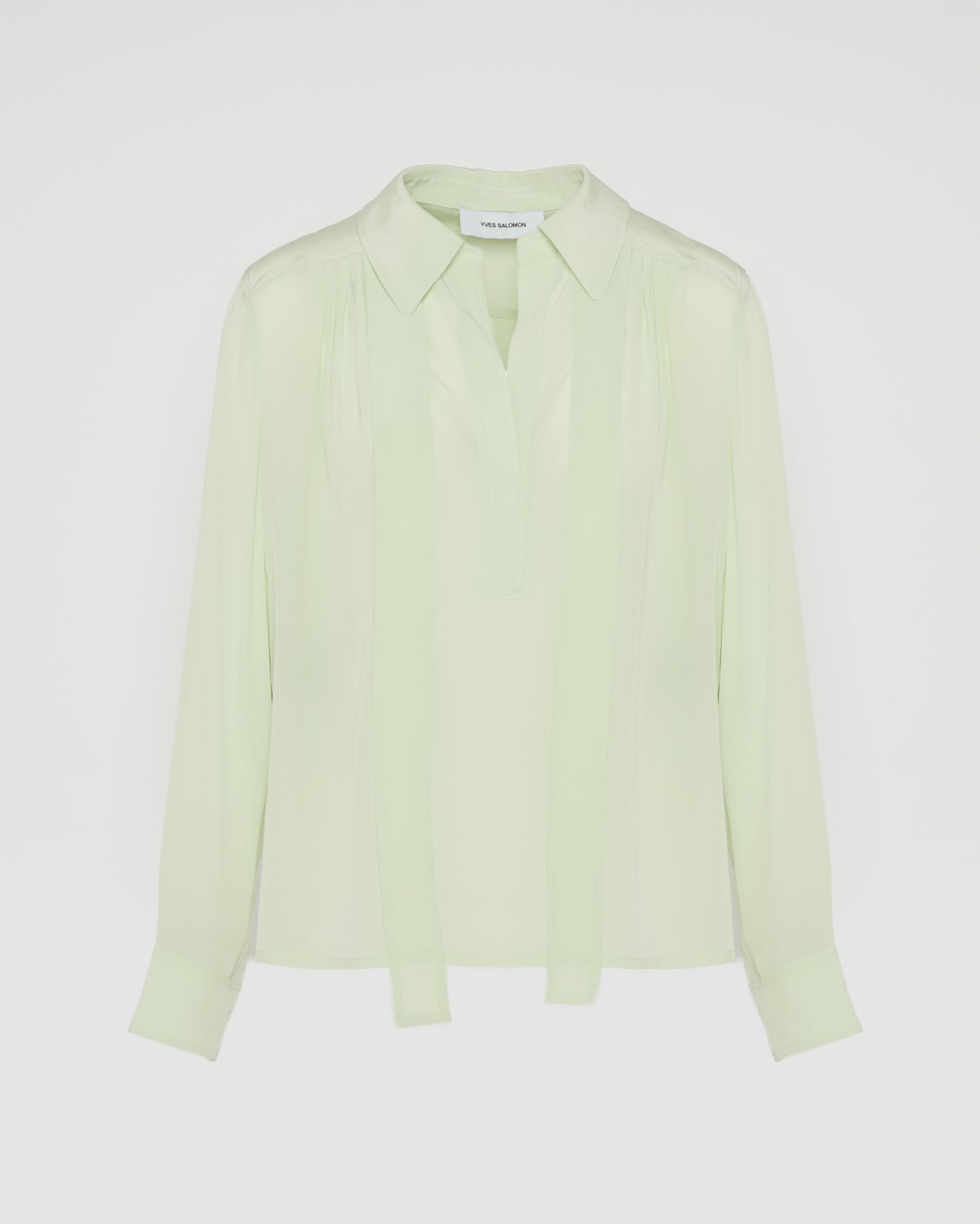 Light silk crepe blouse - Yves Salomon