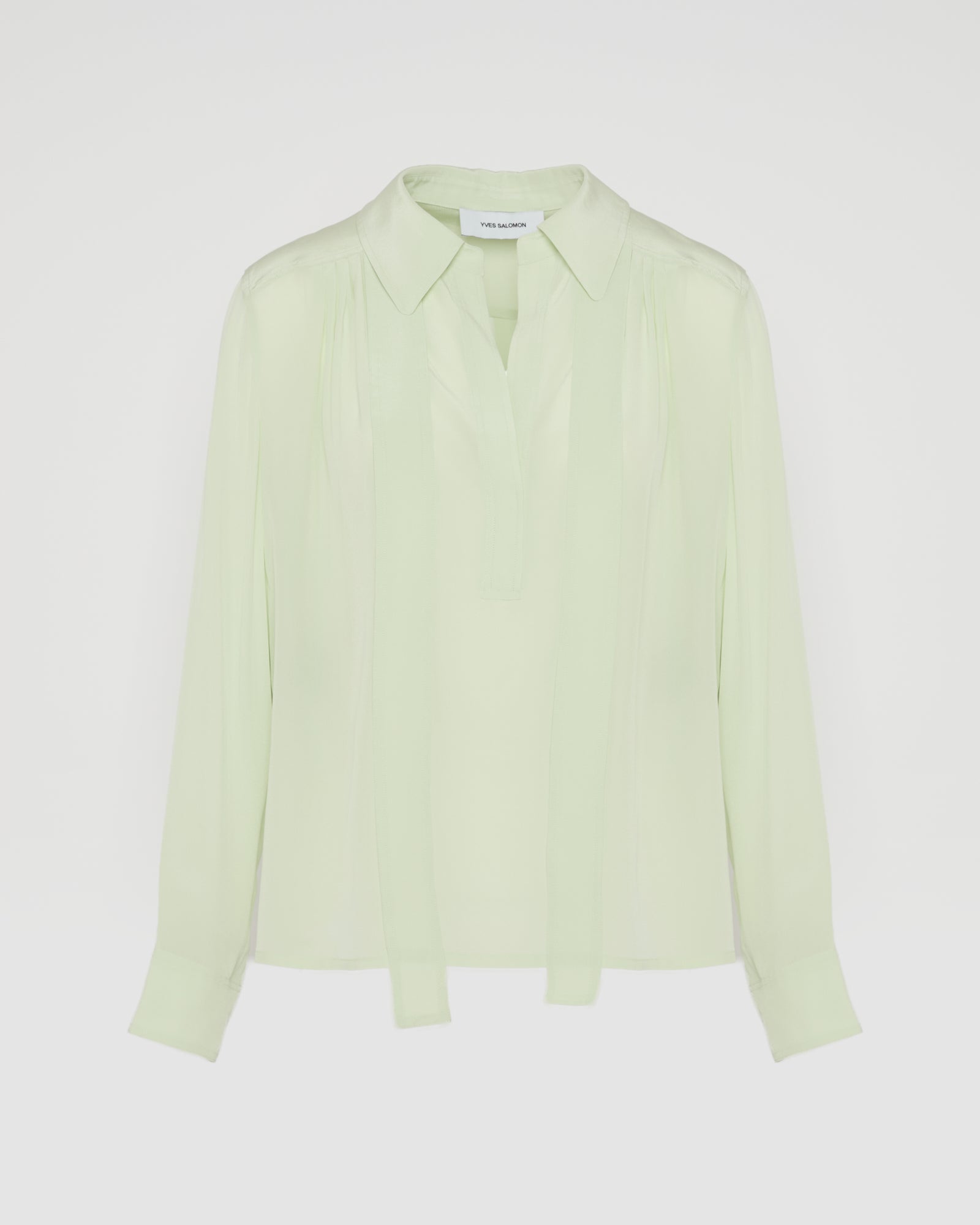 Light silk crepe blouse - Yves Salomon