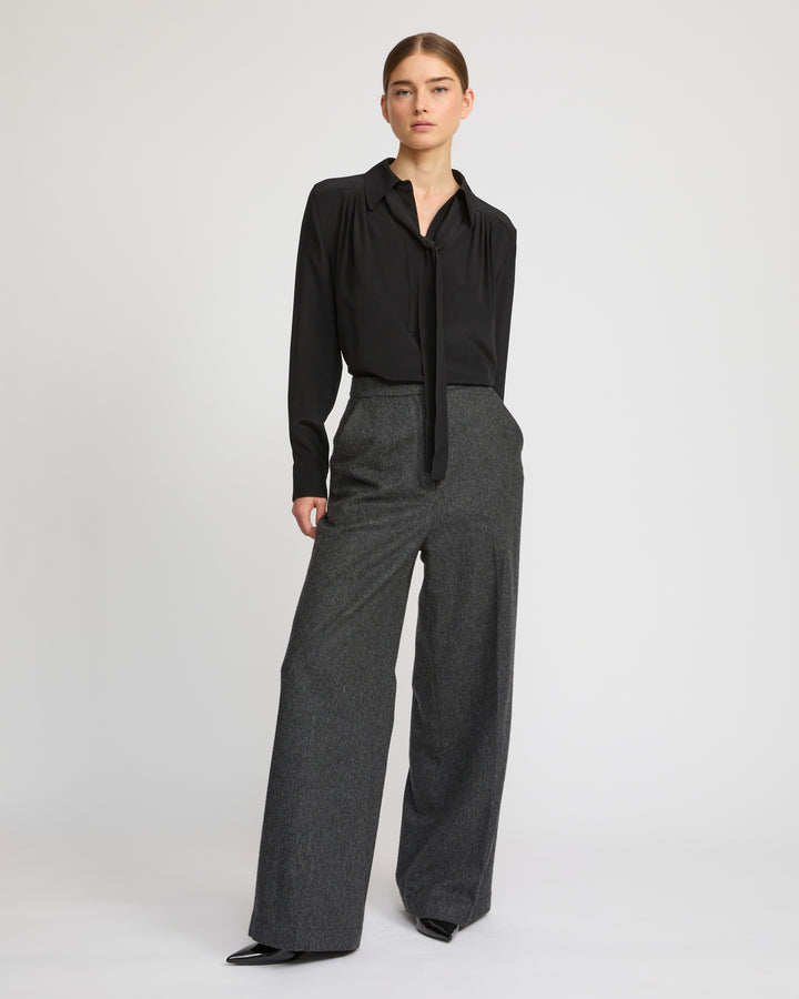 Light silk crepe blouse