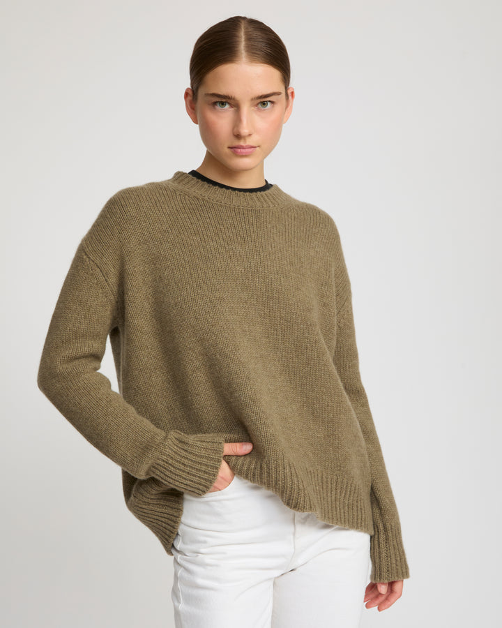 Regular cashmere knit jumper