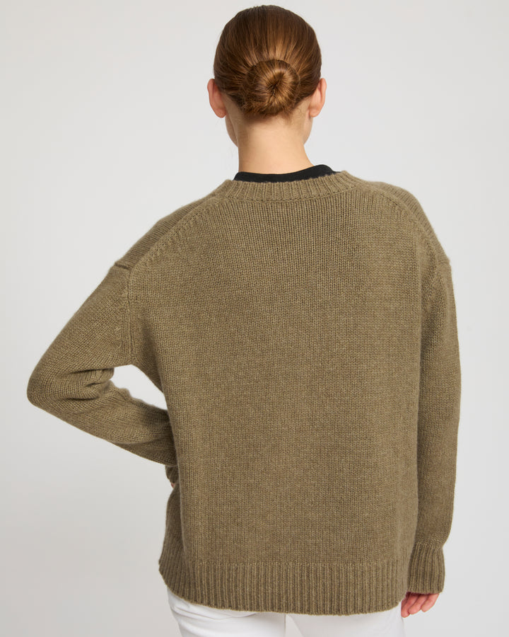 Regular cashmere knit jumper
