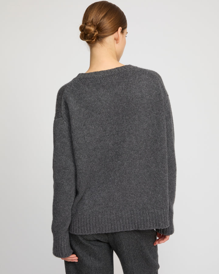 Regular cashmere knit jumper
